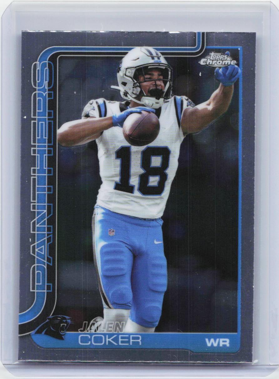 2025 Topps Chrome #39 Jalen Coker