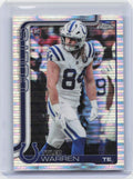 2025 Topps Chrome #346 Tyler Warren Pulsar Refractor