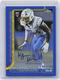 2025 Topps Chrome #RRA-KK Kyle Kennard Chrome Rookie Autographs Blue