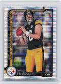 2025 Topps Chrome #321 Will Howard Pulsar Refractor