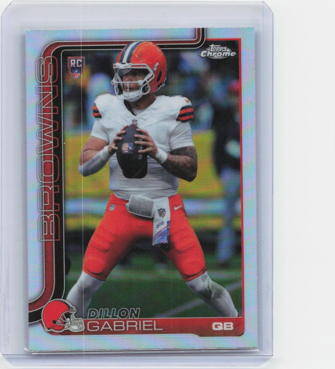 2025 Topps Chrome #317 Dillon Gabriel Refractor