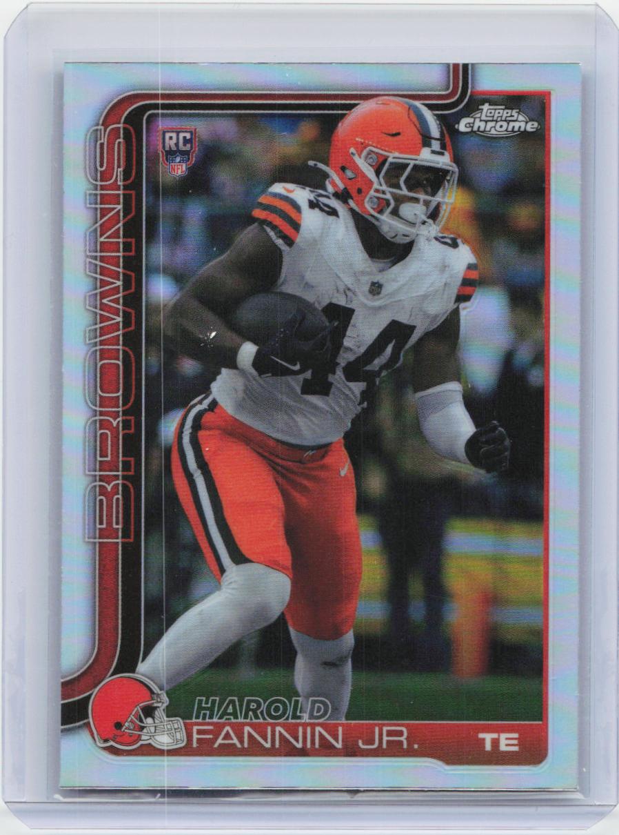 2025 Topps Chrome #339 Harold Fannin Jr. Refractor