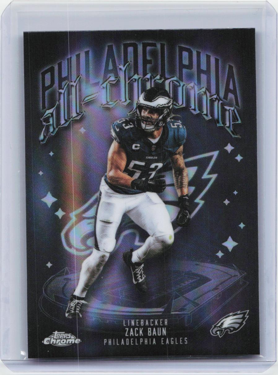 2025 Topps Chrome #ACT-22 Zack Baun All-Chrome Team Refractor