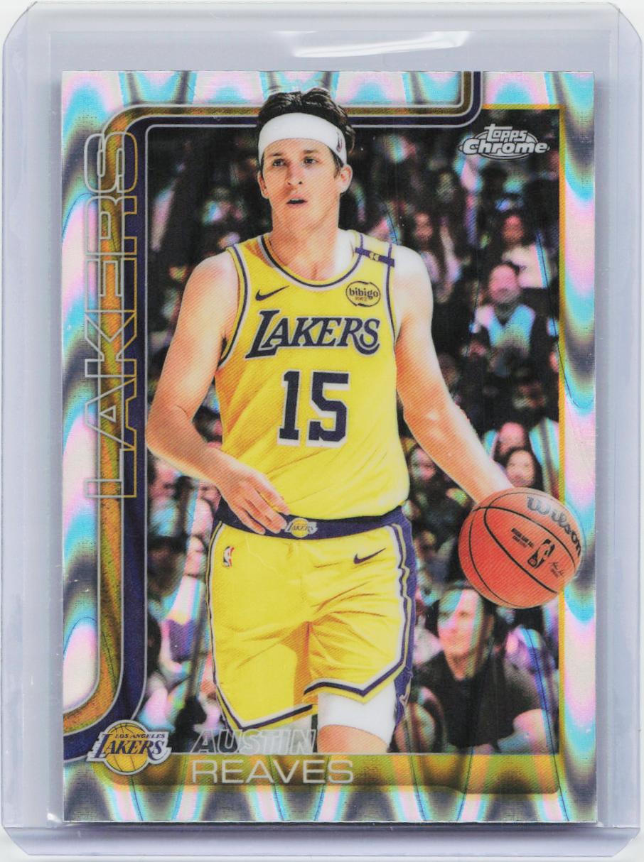 2025-26 Topps Chrome #126 Austin Reaves RayWave Refractor