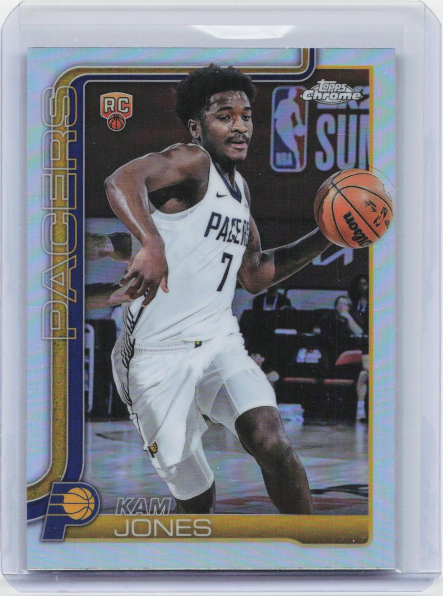 2025-26 Topps Chrome #289 Kam Jones Refractor