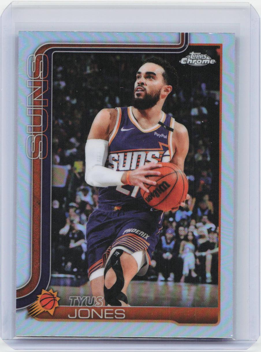 2025-26 Topps Chrome #146 Tyus Jones Refractor