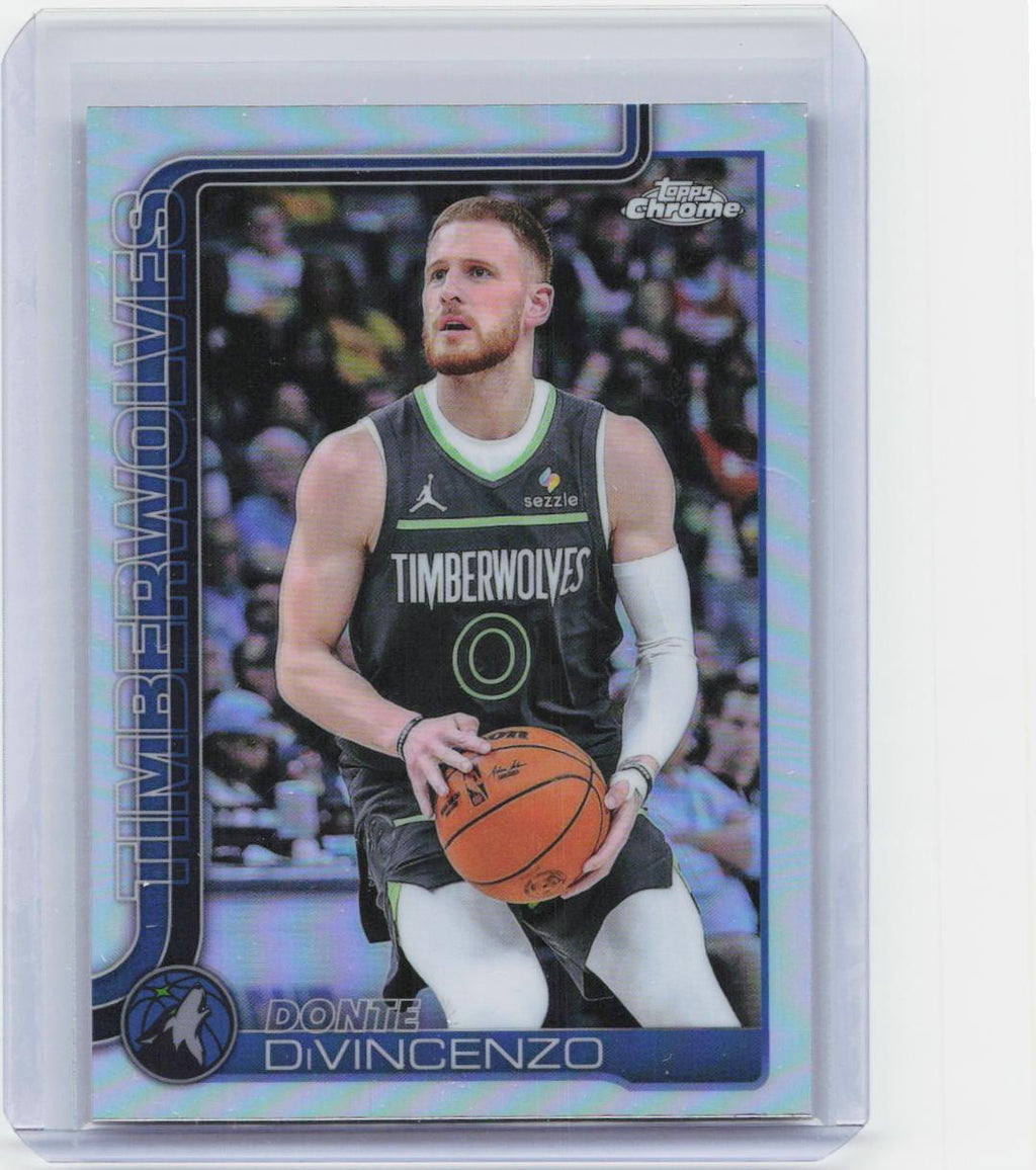 2025-26 Topps Chrome #145 Donte DiVincenzo Refractor
