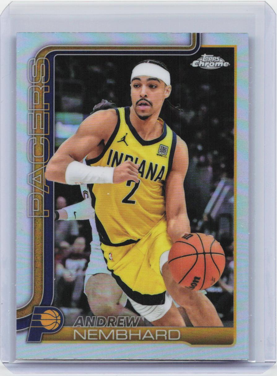 2025-26 Topps Chrome #97 Andrew Nembhard Refractor