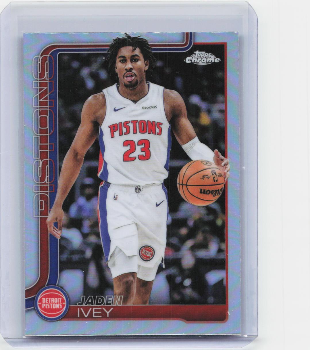 2025-26 Topps Chrome #61 Jaden Ivey Refractor