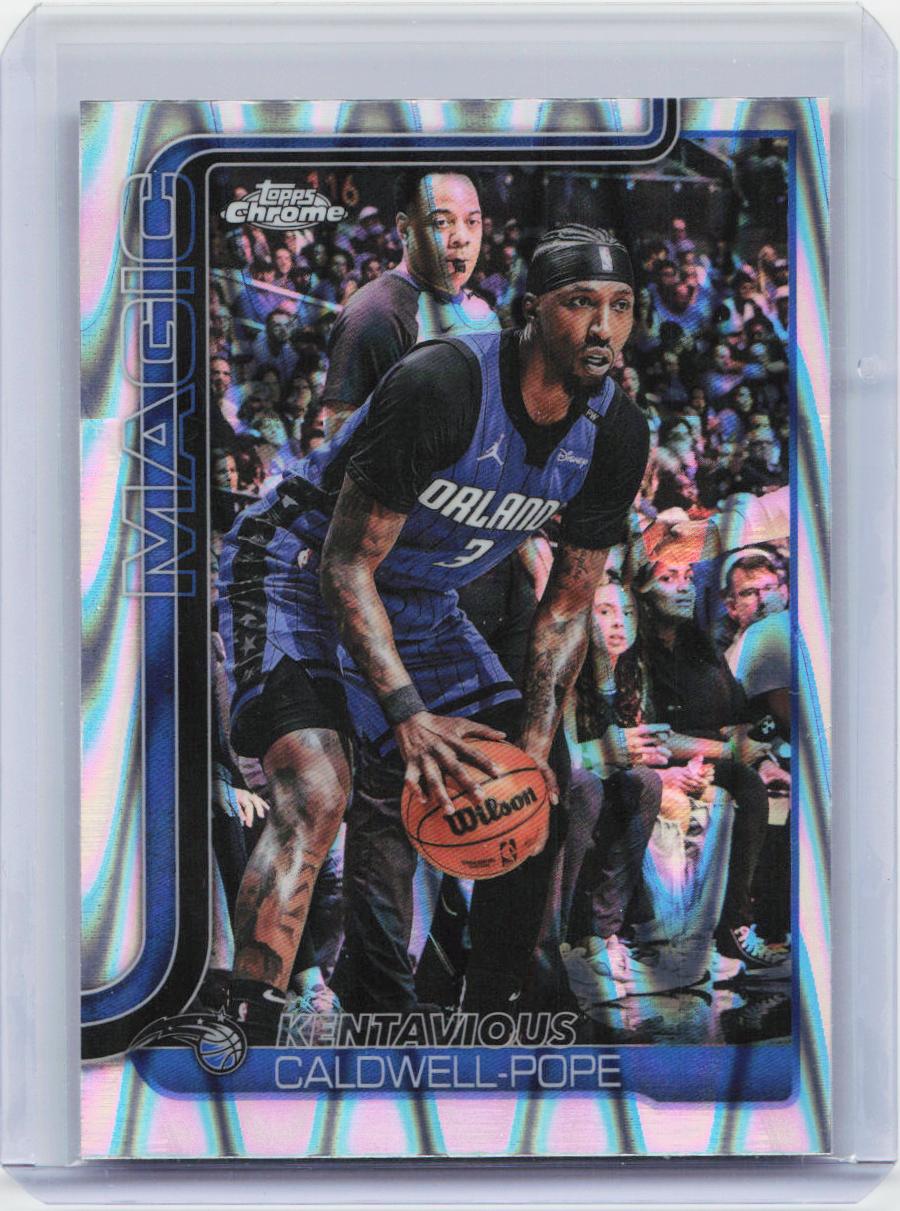 2025-26 Topps Chrome #143 Kentavious Caldwell-Pope RayWave Refractor