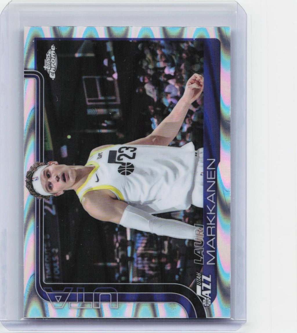 2025-26 Topps Chrome #238 Lauri Markkanen RayWave Refractor
