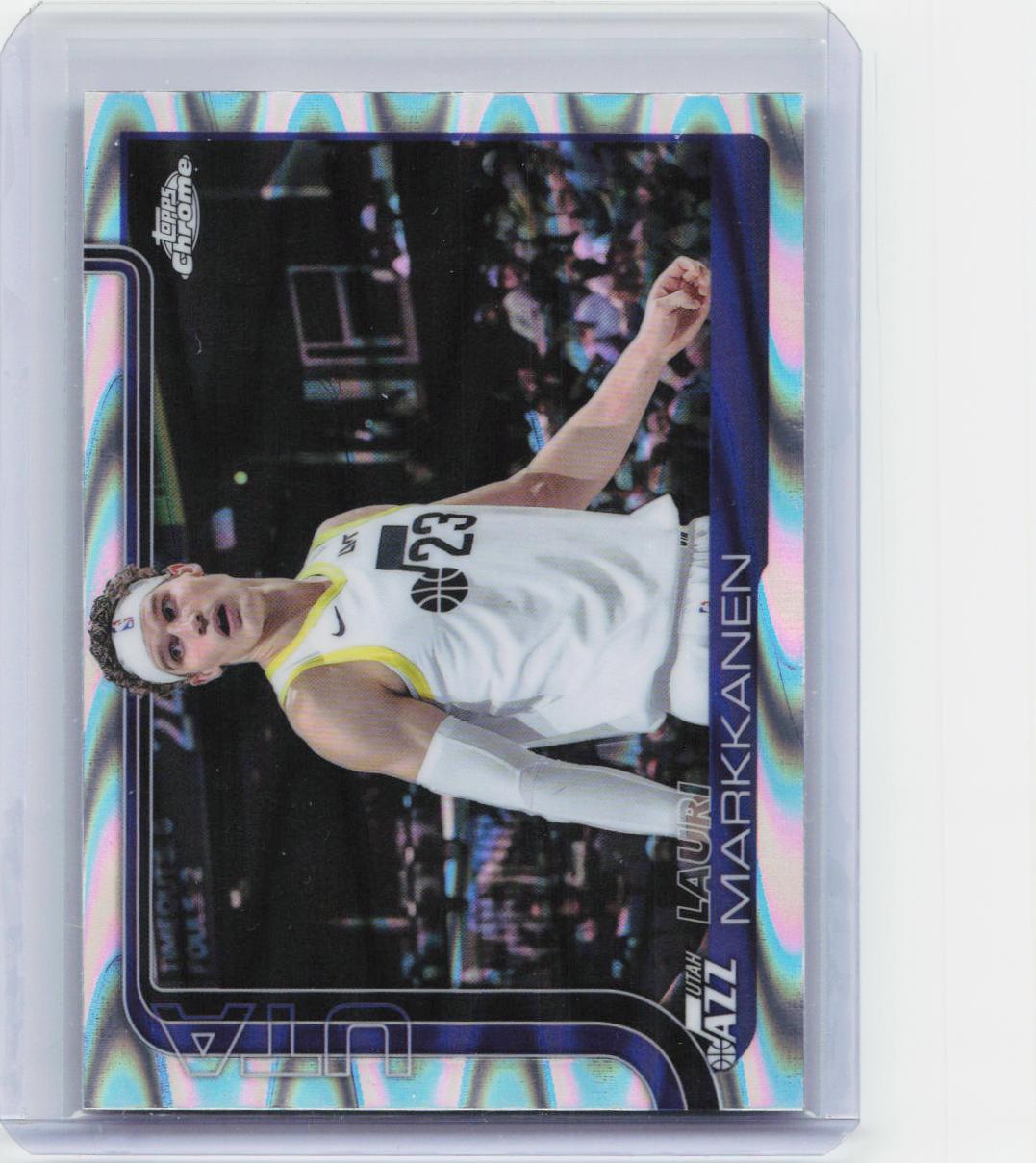 2025-26 Topps Chrome #238 Lauri Markkanen RayWave Refractor