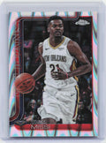 2025-26 Topps Chrome #102 Yves Missi RayWave Refractor
