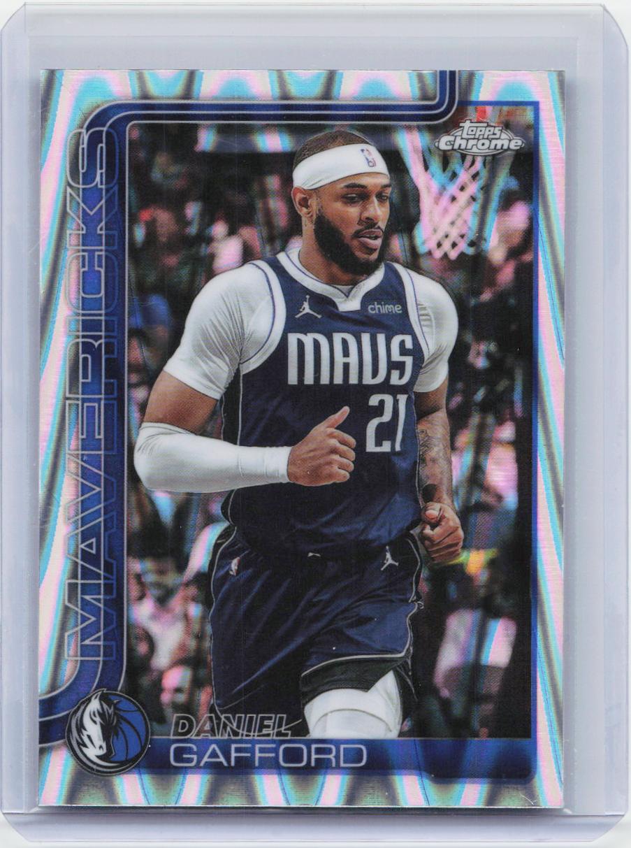 2025-26 Topps Chrome #78 Daniel Gafford RayWave Refractor