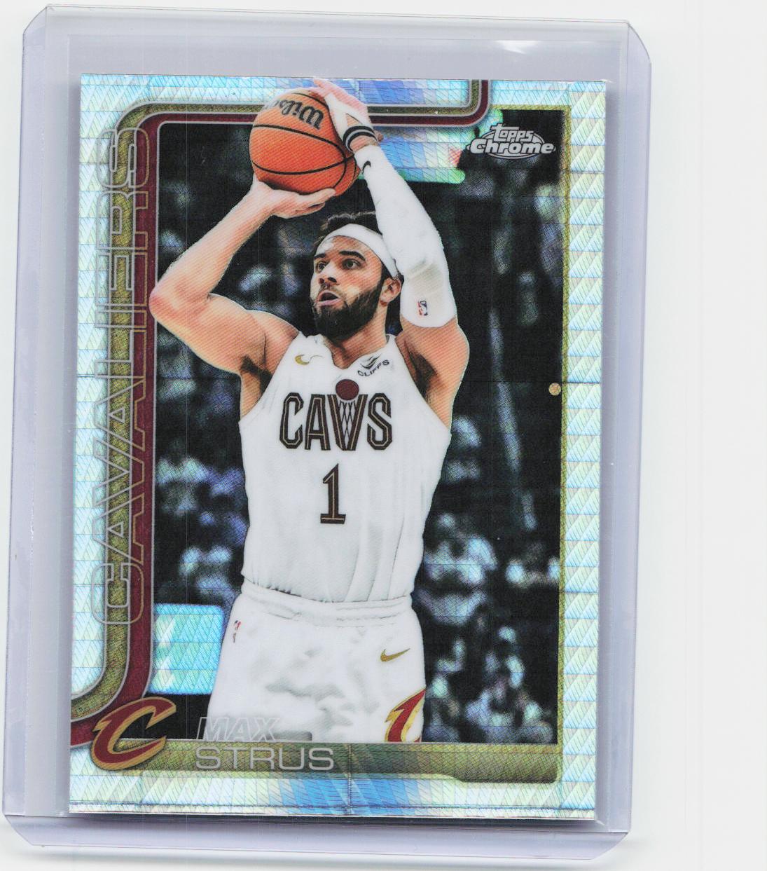 2025-26 Topps Chrome #32 Max Strus Prism Refractor