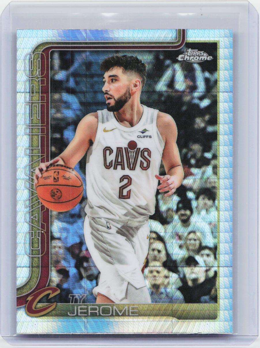 2025-26 Topps Chrome #4 Ty Jerome Prism Refractor