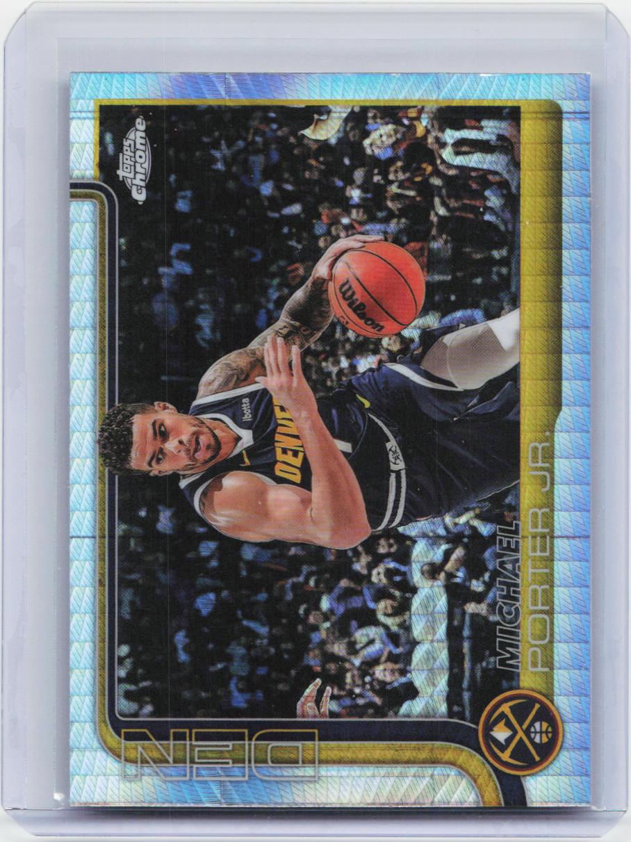 2025-26 Topps Chrome #31 Michael Porter Jr. Prism Refractor