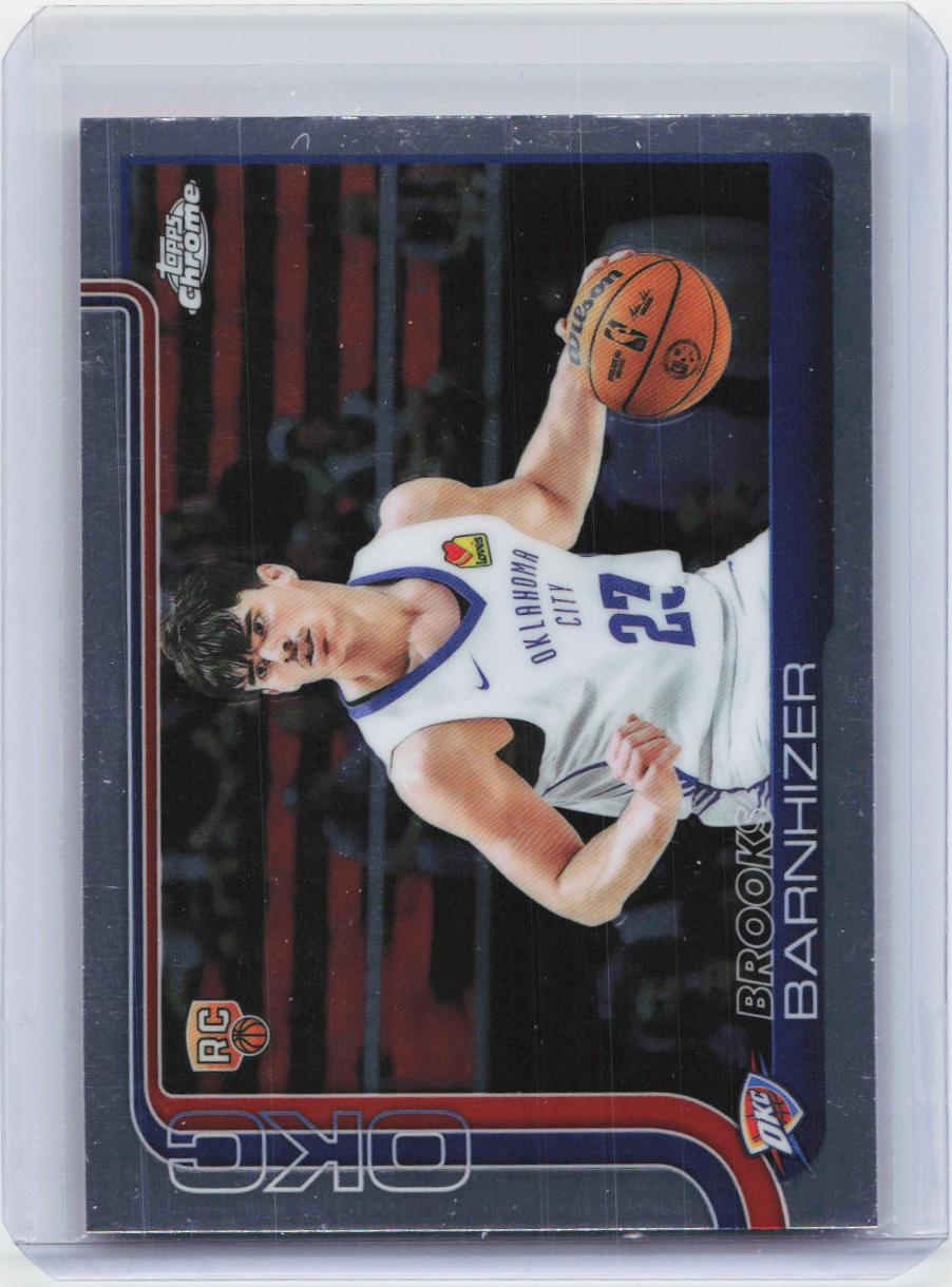 2025-26 Topps Chrome #295 Brooks Barnhizer