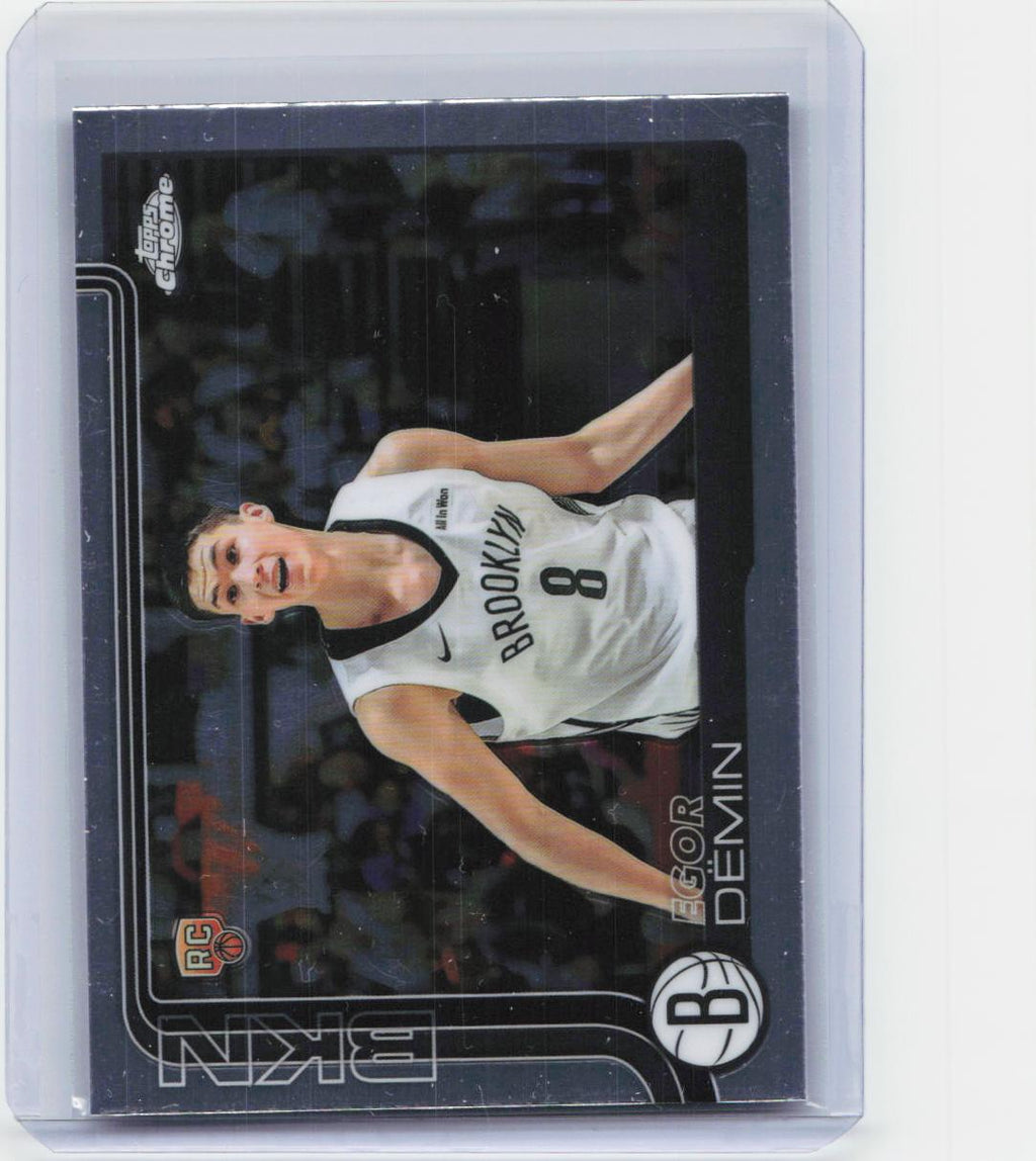 2025-26 Topps Chrome #258 Egor Dëmin