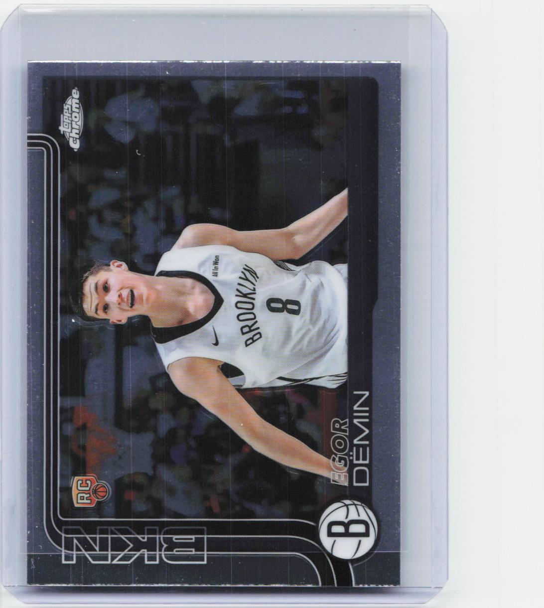 2025-26 Topps Chrome #258 Egor Dëmin