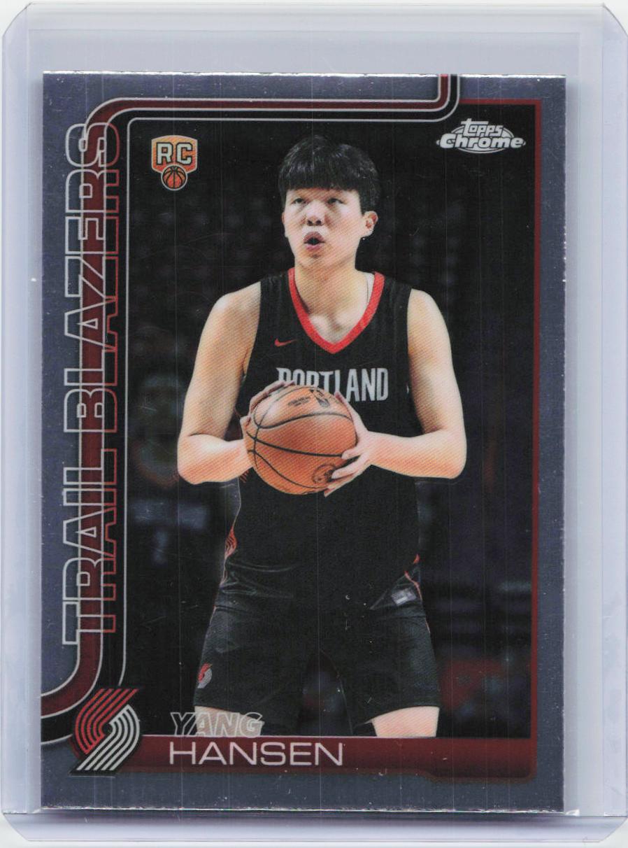 2025-26 Topps Chrome #266 Yang Hansen