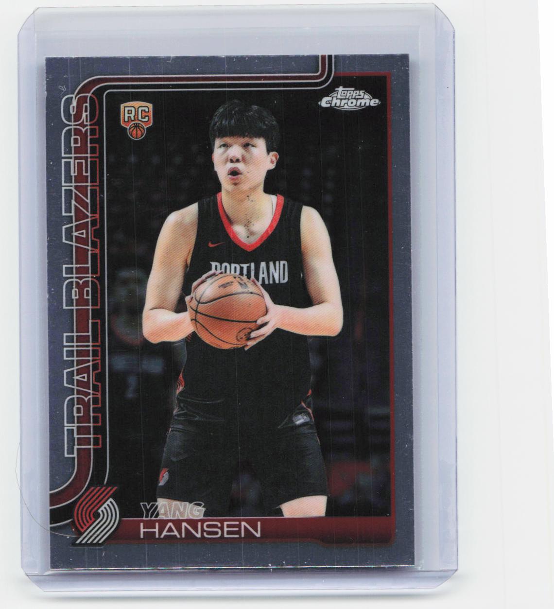2025-26 Topps Chrome #266 Yang Hansen
