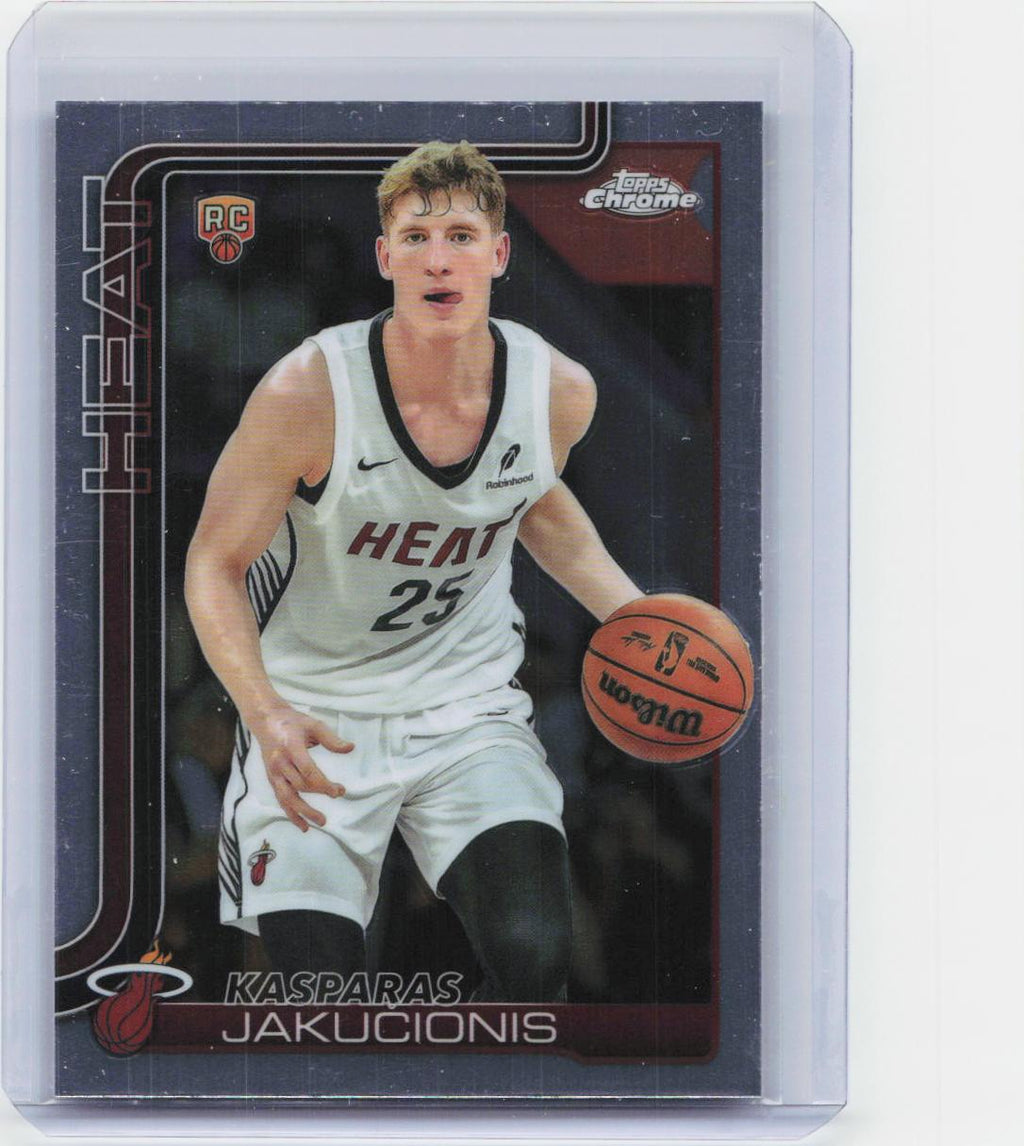2025-26 Topps Chrome #270 Kasparas Jakučionis
