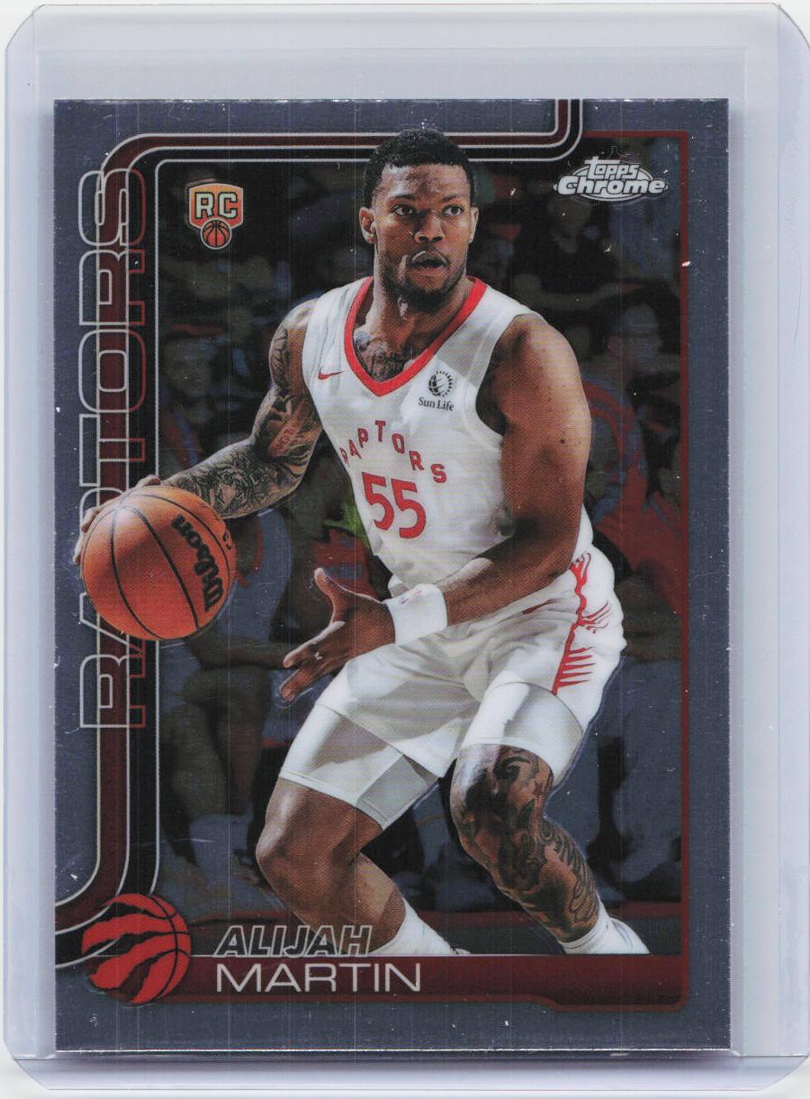 2025-26 Topps Chrome #290 Alijah Martin