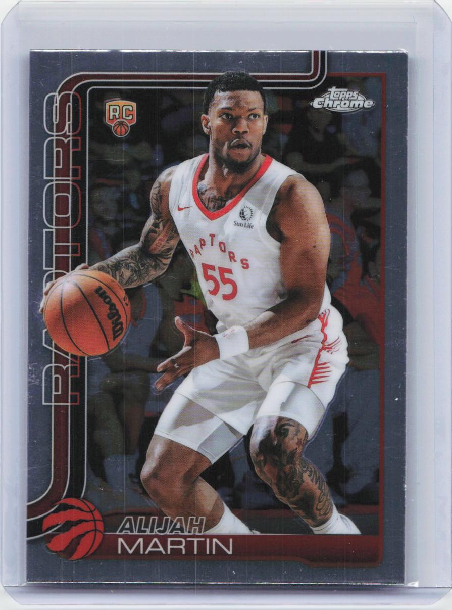 2025-26 Topps Chrome #290 Alijah Martin