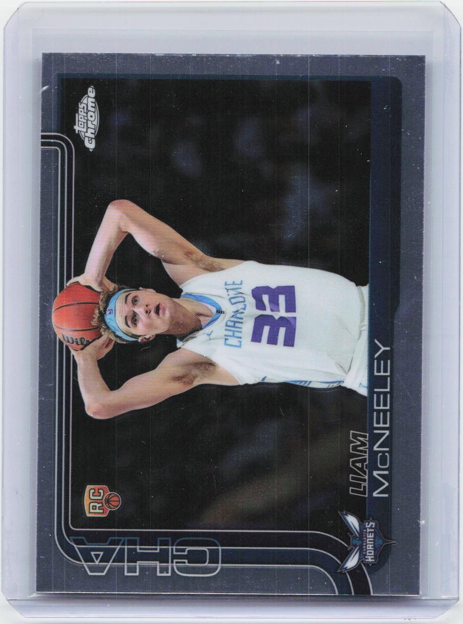 2025-26 Topps Chrome #279 Liam McNeeley