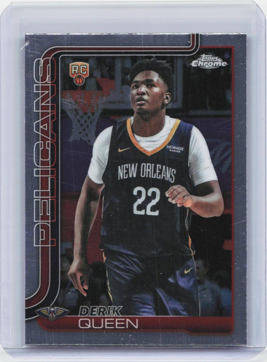 2025-26 Topps Chrome #263 Derik Queen