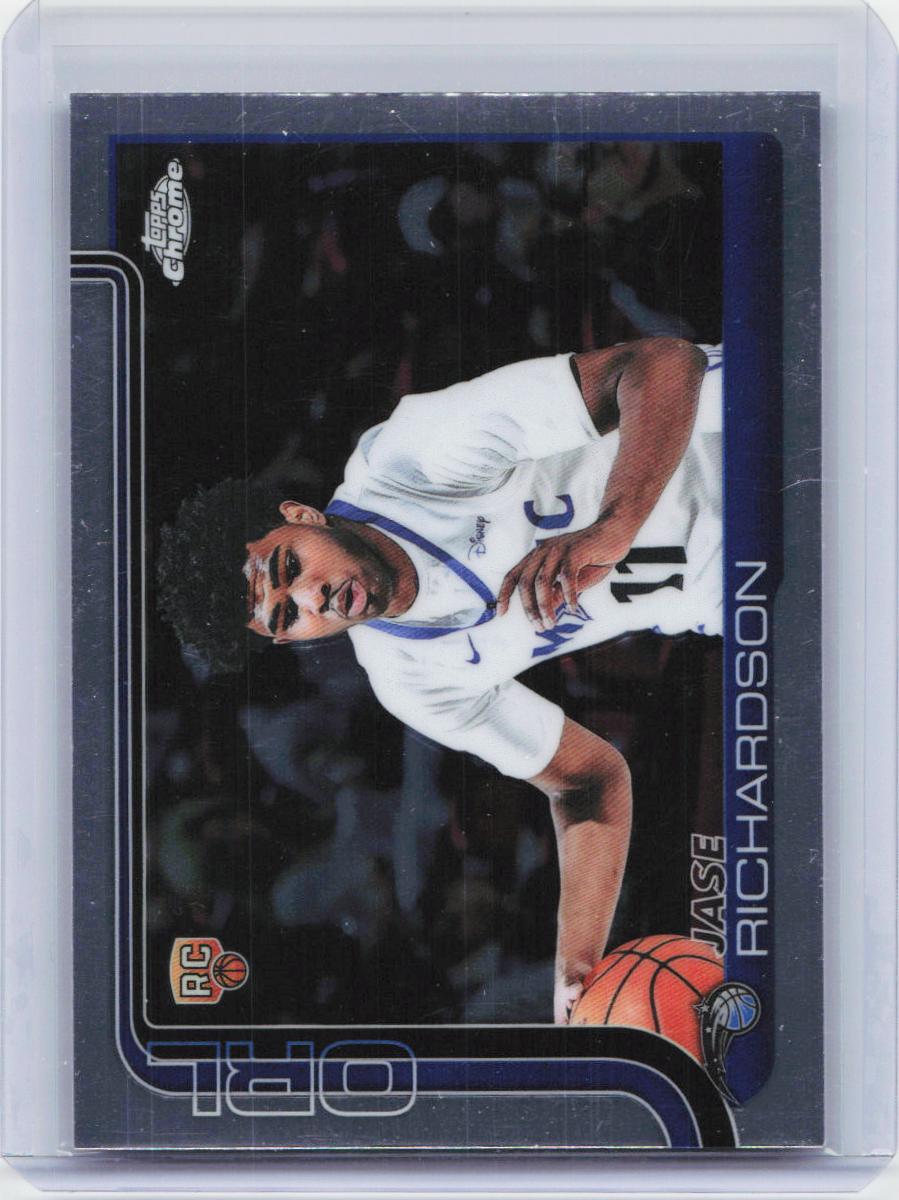 2025-26 Topps Chrome #275 Jase Richardson