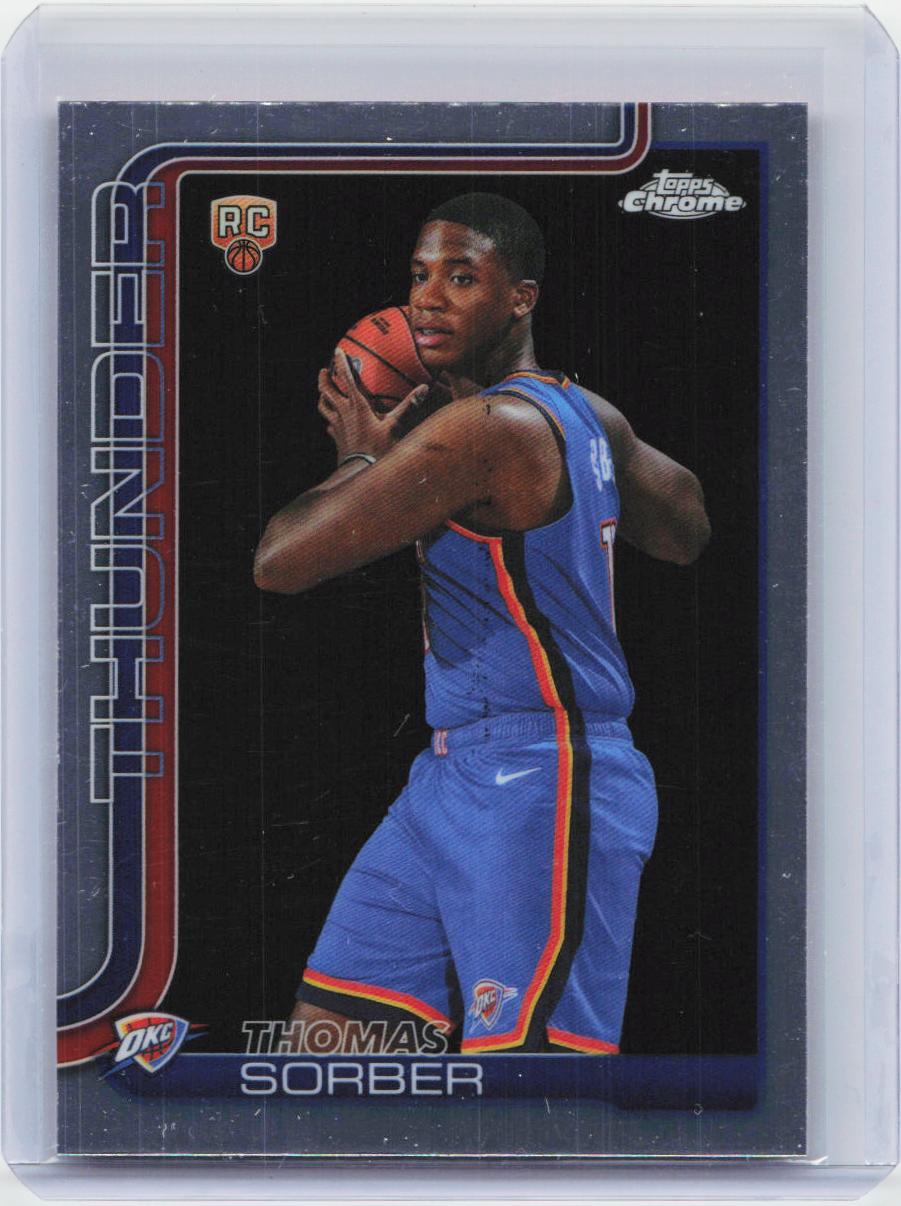 2025-26 Topps Chrome #265 Thomas Sorber