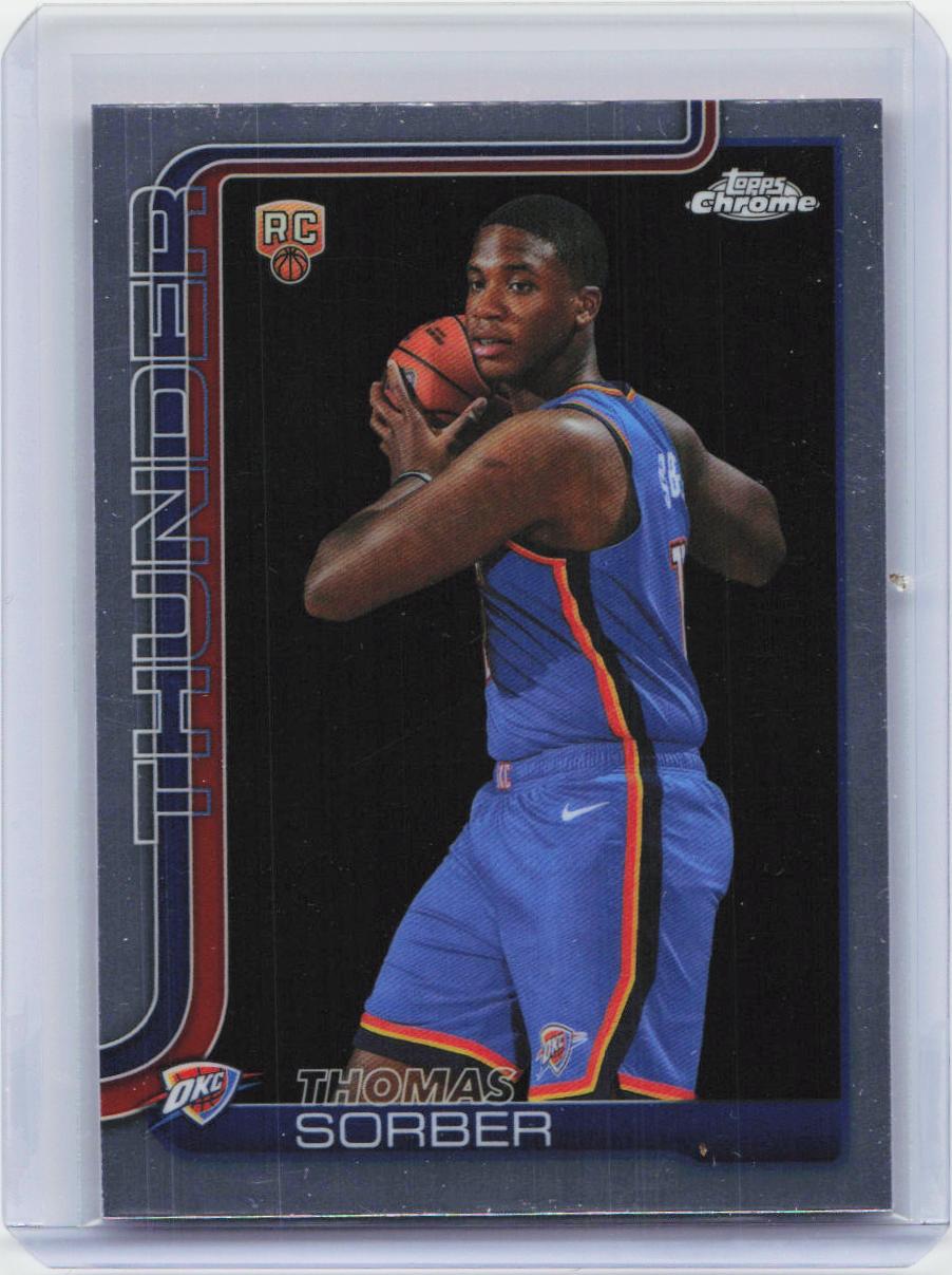 2025-26 Topps Chrome #265 Thomas Sorber