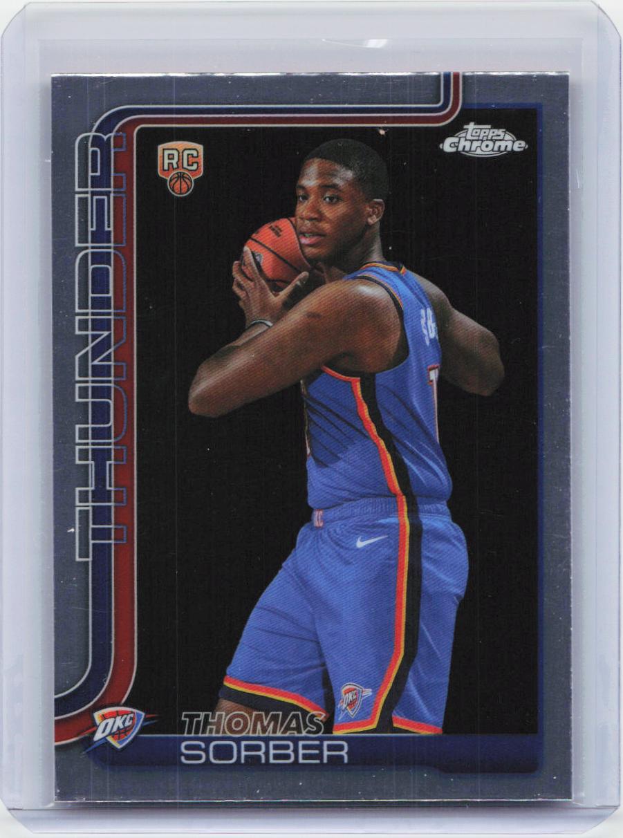 2025-26 Topps Chrome #265 Thomas Sorber