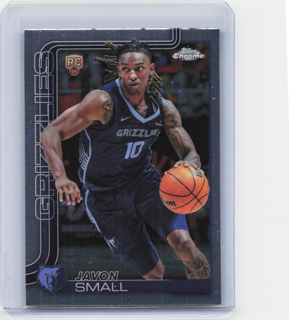 2025-26 Topps Chrome #299 Javon Small