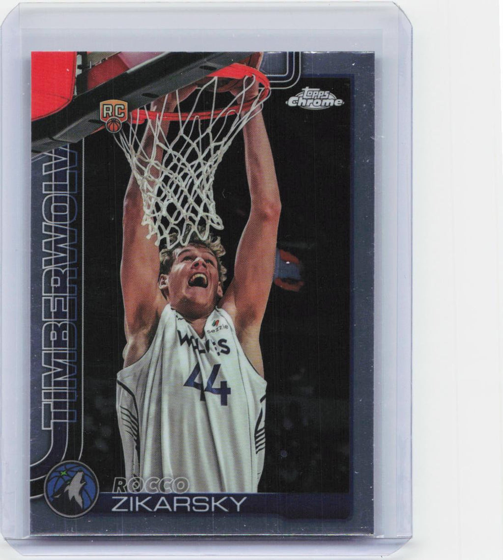 2025-26 Topps Chrome #296 Rocco Zikarsky
