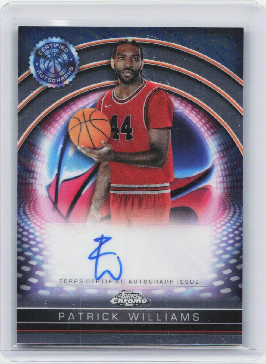 2024-25 Topps Chrome - Topps Certified Autograph Issue #TCAI-PW Patrick Williams