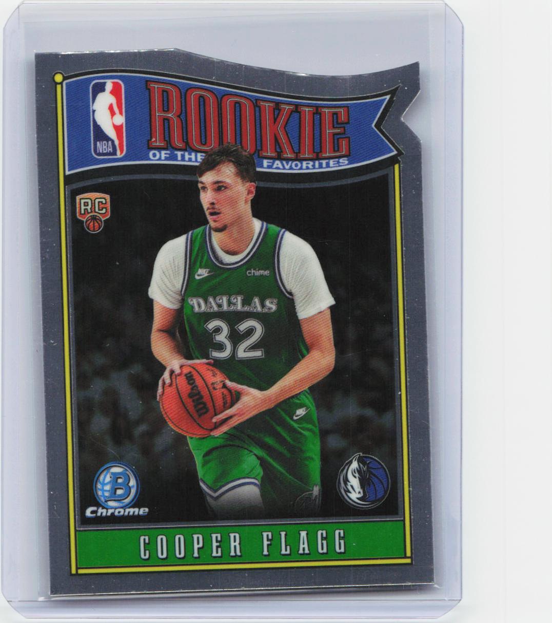 2025-26 Bowman #RY-1 Cooper Flagg Rookie Of The Year Favorites