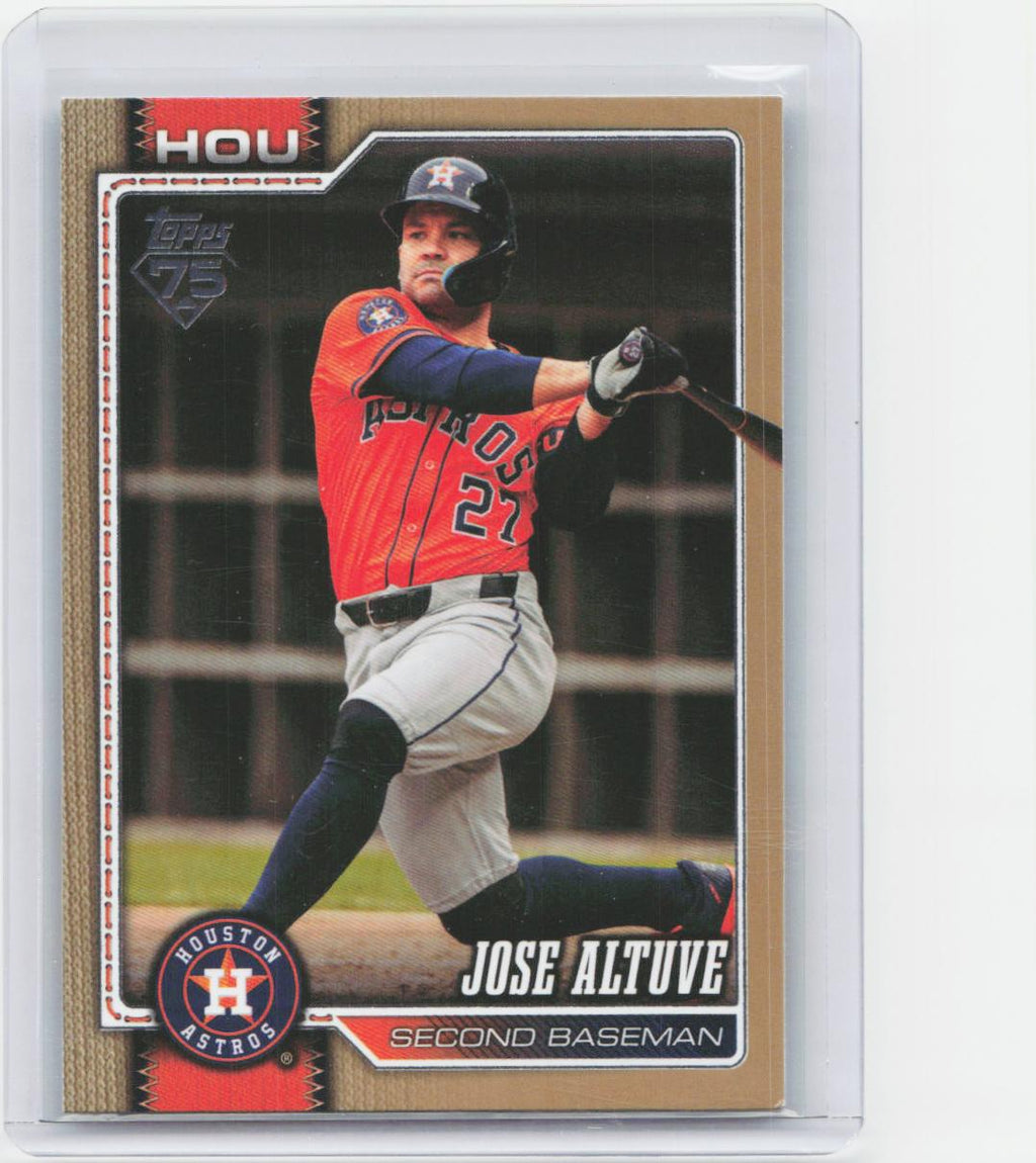 2026 Topps #278 Jose Altuve Gold #/2026