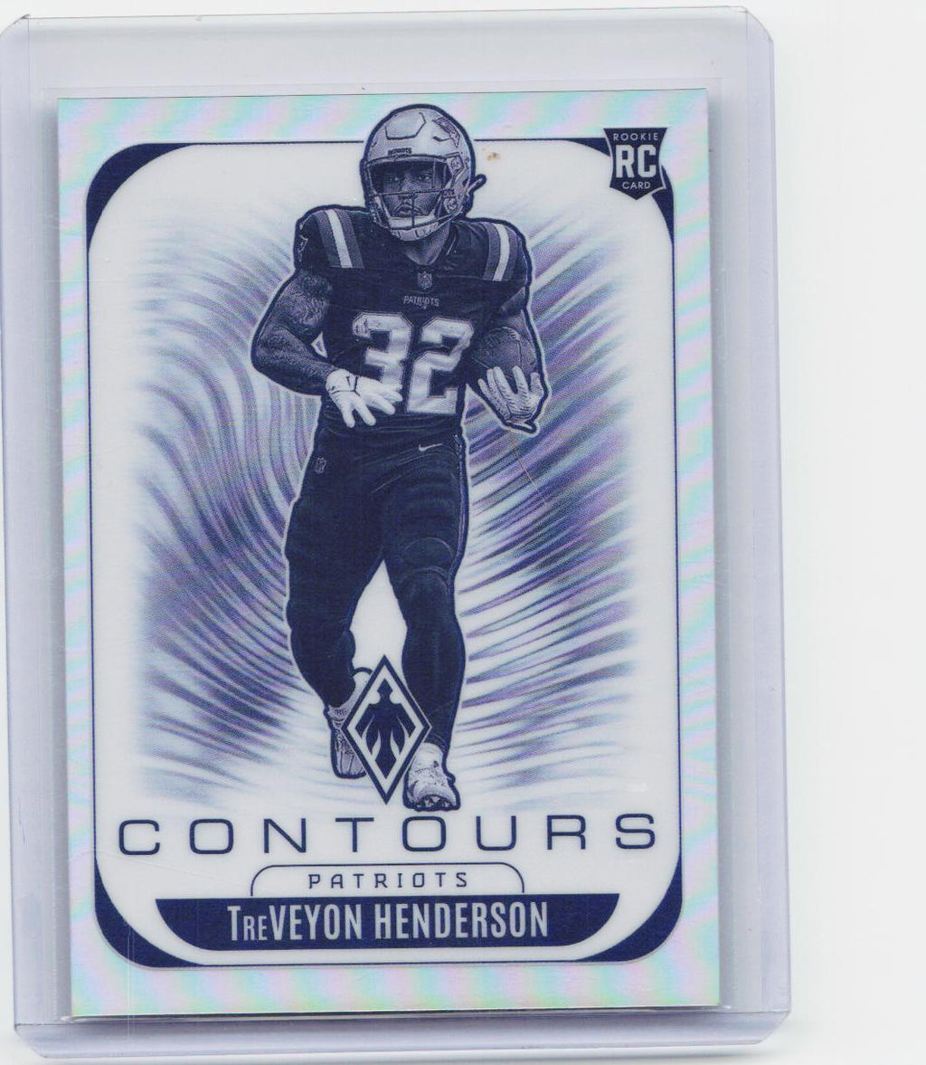 2025 Panini Phoenix #22 TreVeyon Henderson Contours