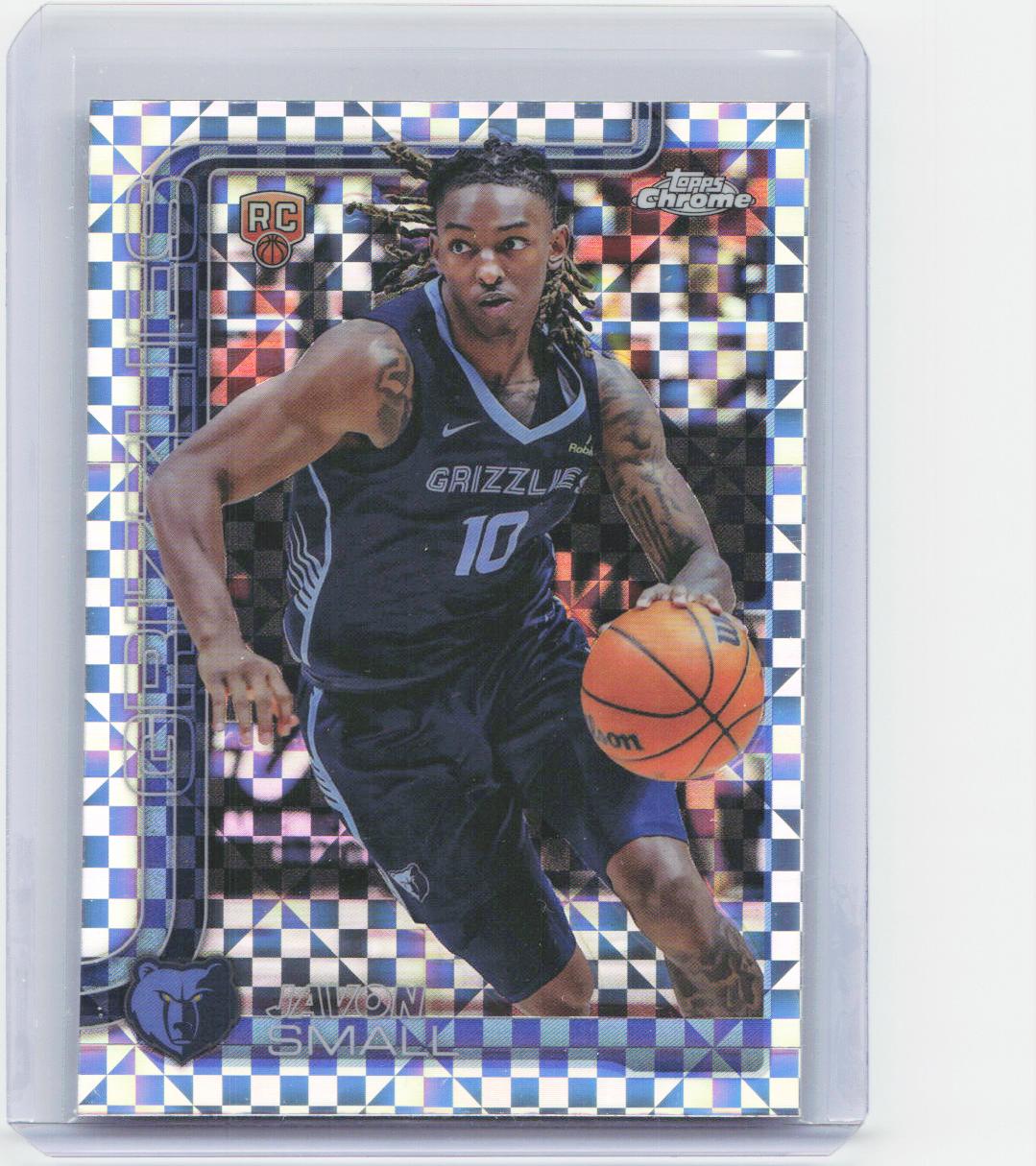 2025-26 Topps Chrome #299 Javon Small X-Fractor