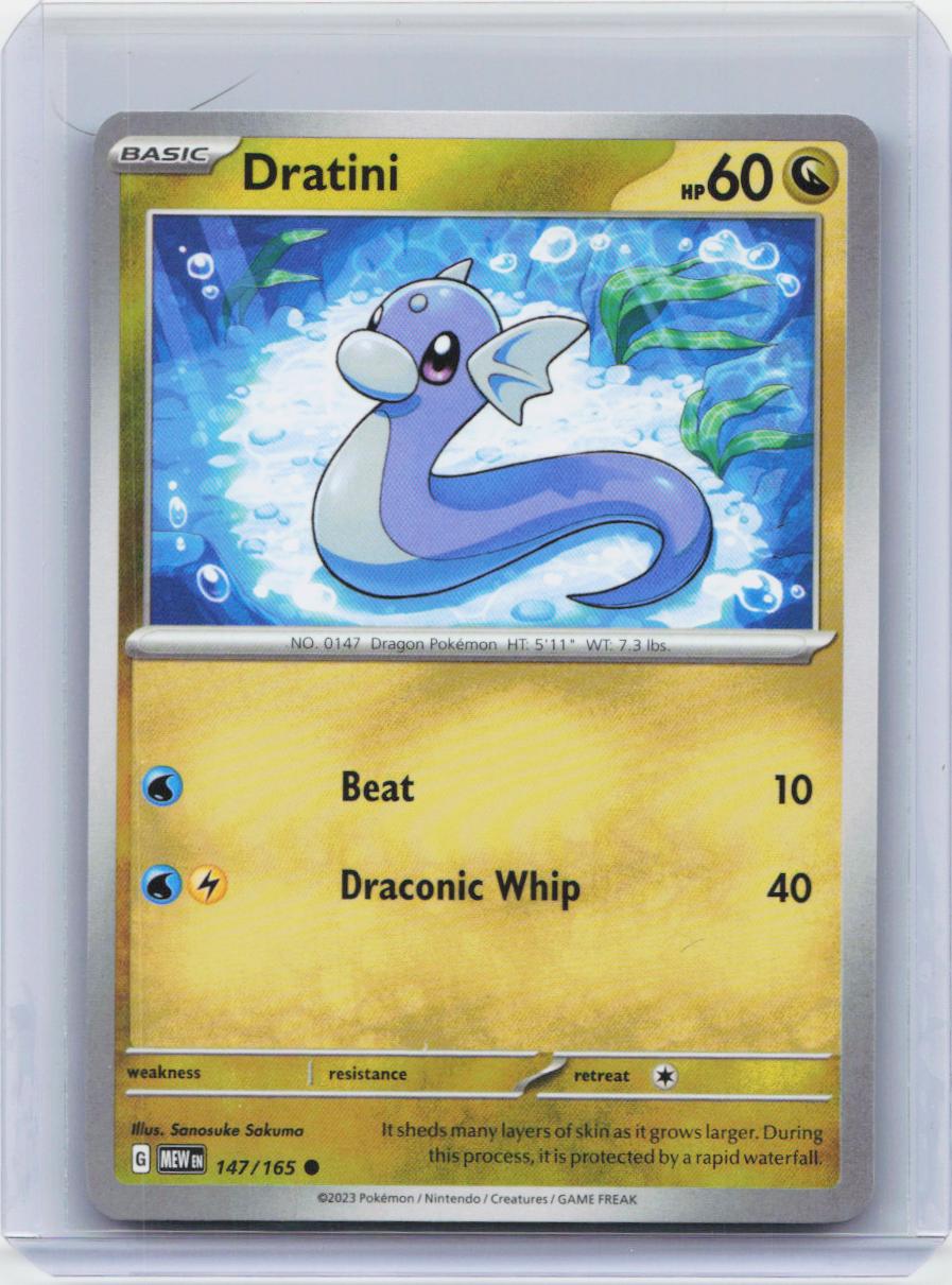 SV: Scarlet & Violet 151 #147/165 Dratini