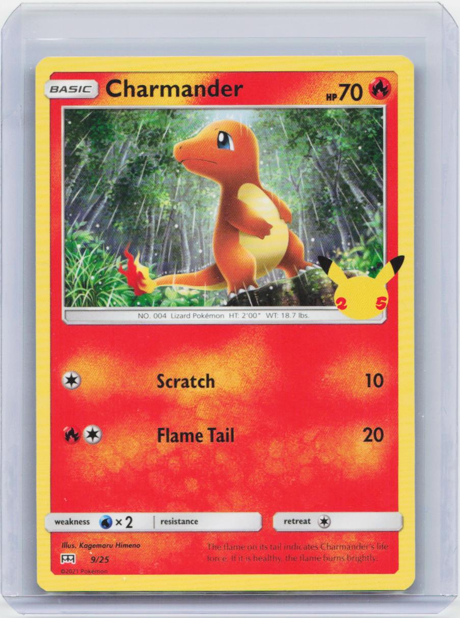 McDonald's 25th Anniversary Promos #009/025 Charmander