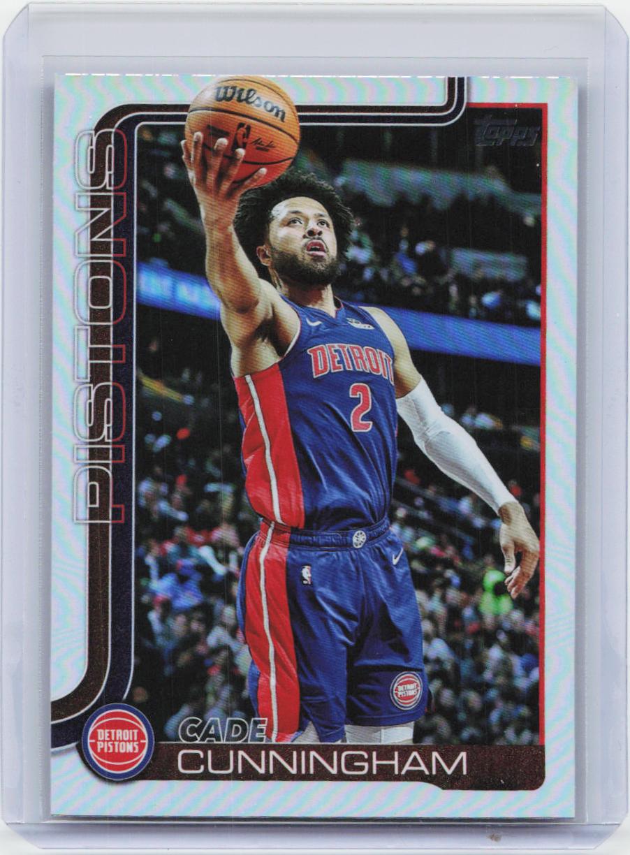 2025-26 Topps #40 Cade Cunningham Holo Foil