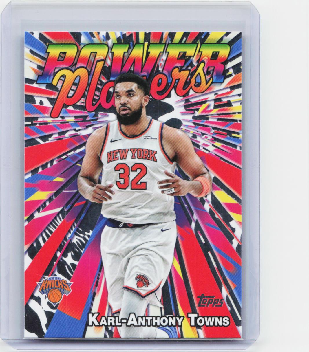 2025-26 Topps #PP-4 Karl-Anthony Towns Power Players