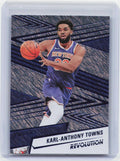 2024-25 Panini Revolution #87 Karl-Anthony Towns Blue Storm