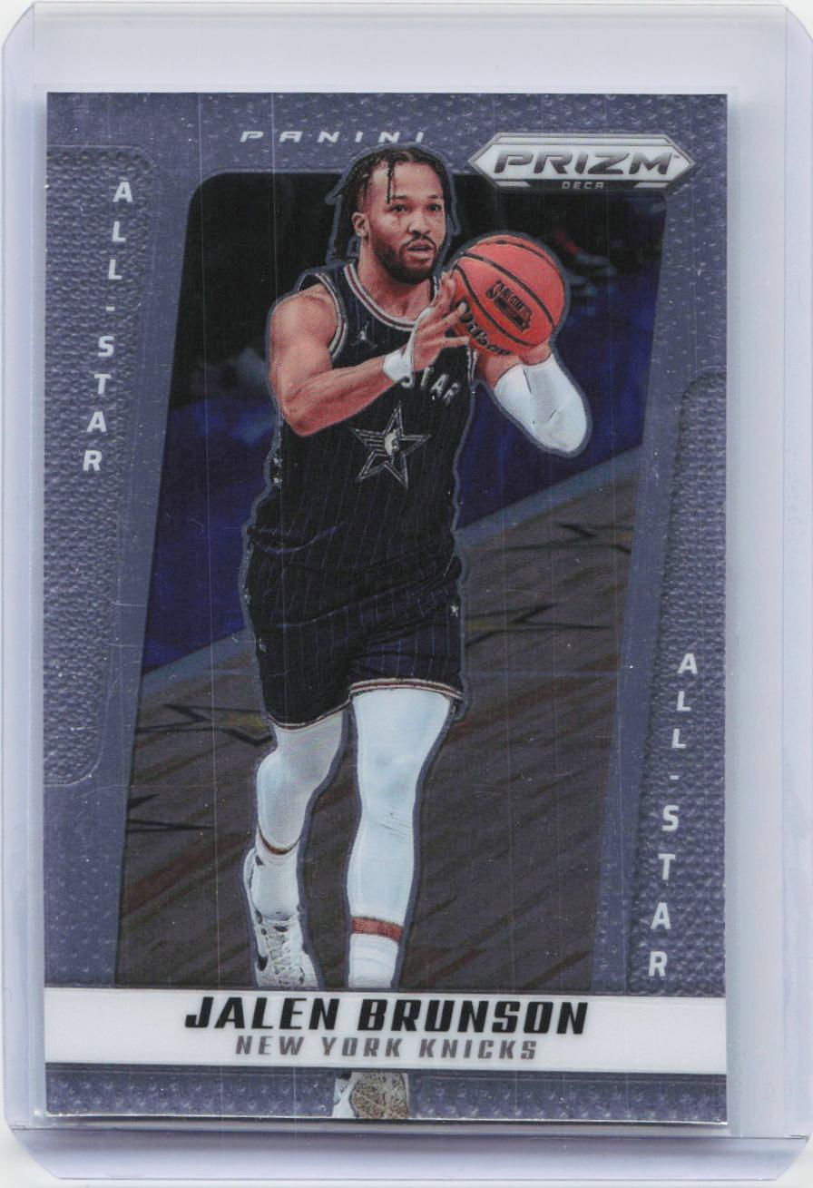 2024-25 Panini Prizm Deca #257 Jalen Brunson