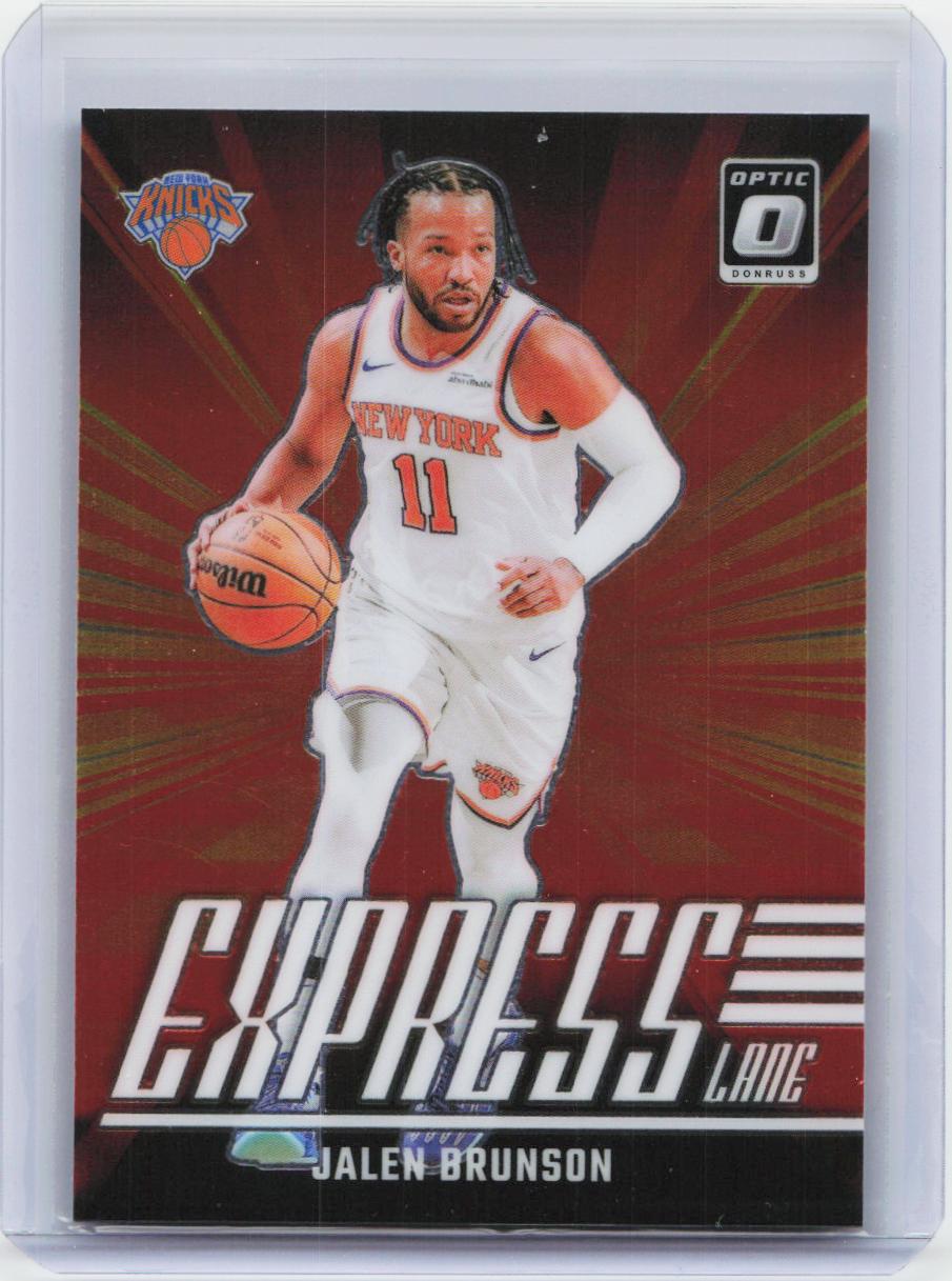 2024-25 Donruss Optic #21 Jalen Brunson Express Lane