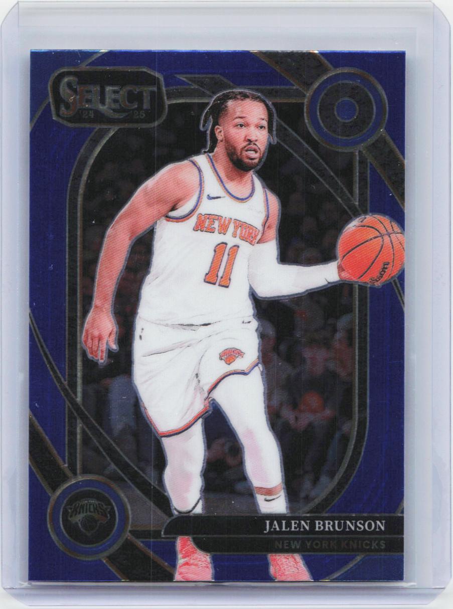 2024-25 Panini Select #228 Jalen Brunson Blue (Retail)